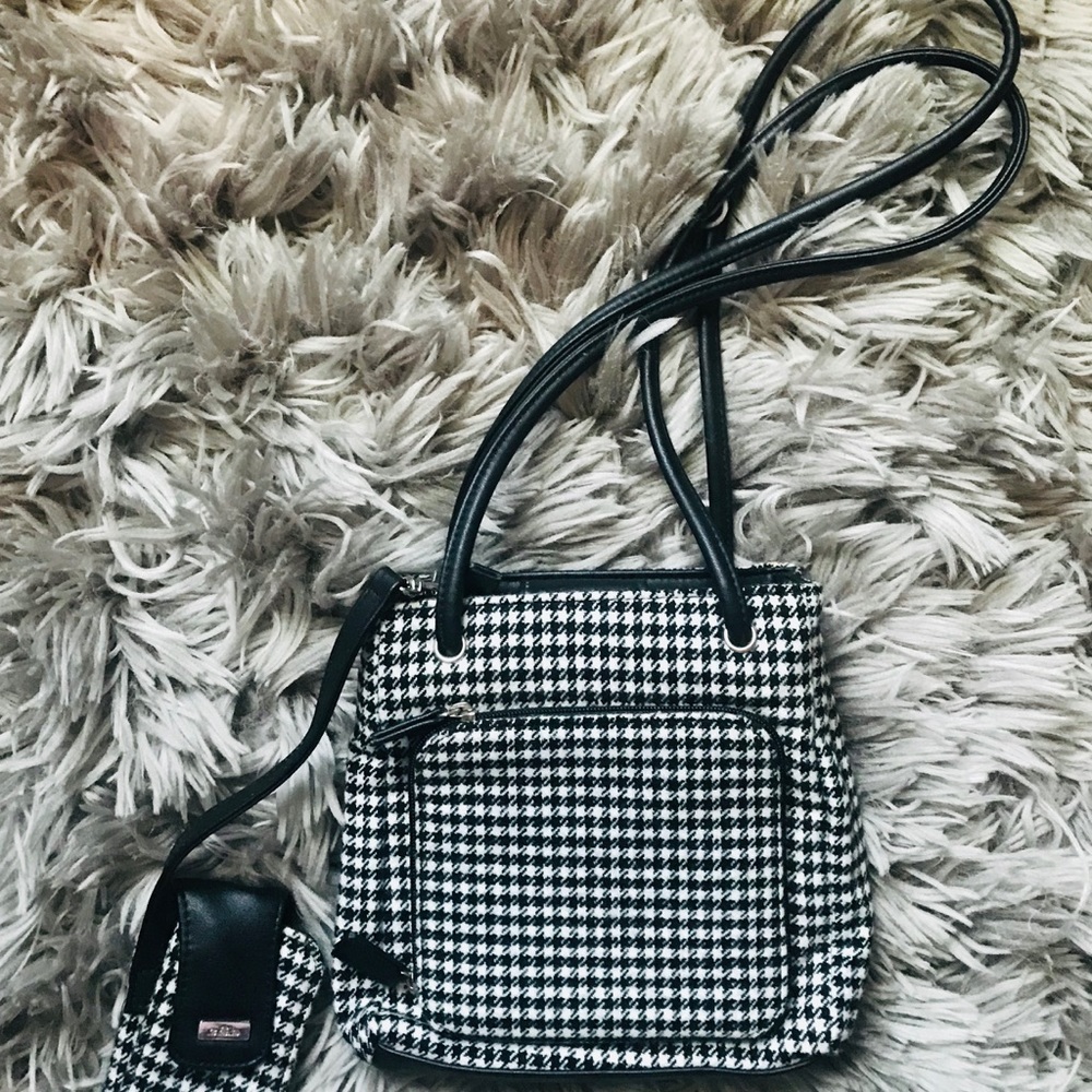 90’s Houndstooth Purse